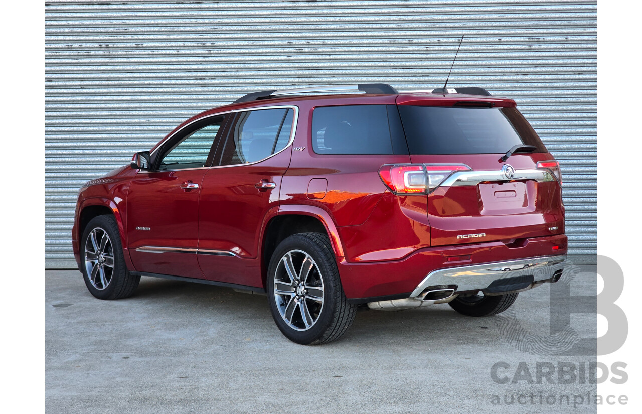 10/2018 Holden Acadia LTZ-V (AWD) MY19 AC 4d Wagon Glory Red V6 3.6L - 7 Seater