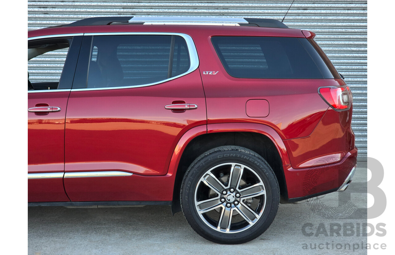 10/2018 Holden Acadia LTZ-V (AWD) MY19 AC 4d Wagon Glory Red V6 3.6L - 7 Seater