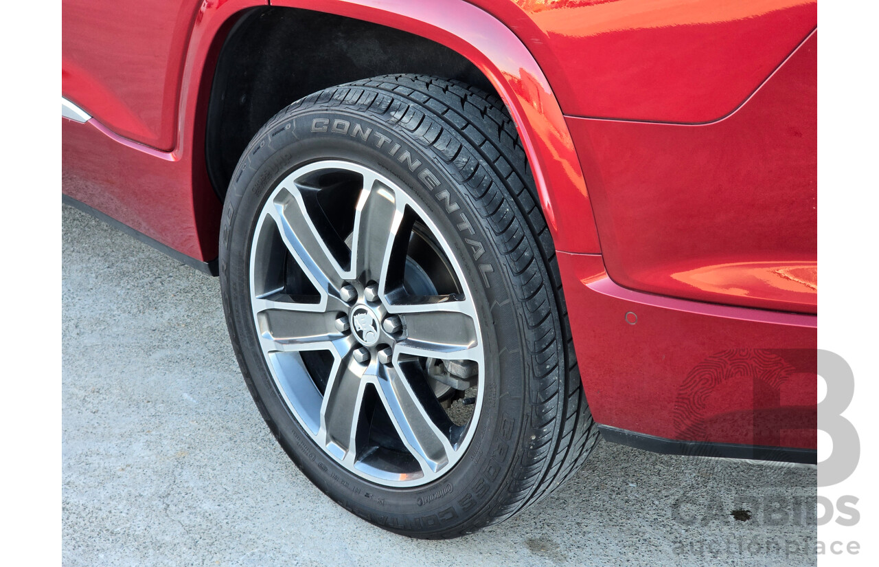 10/2018 Holden Acadia LTZ-V (AWD) MY19 AC 4d Wagon Glory Red V6 3.6L - 7 Seater