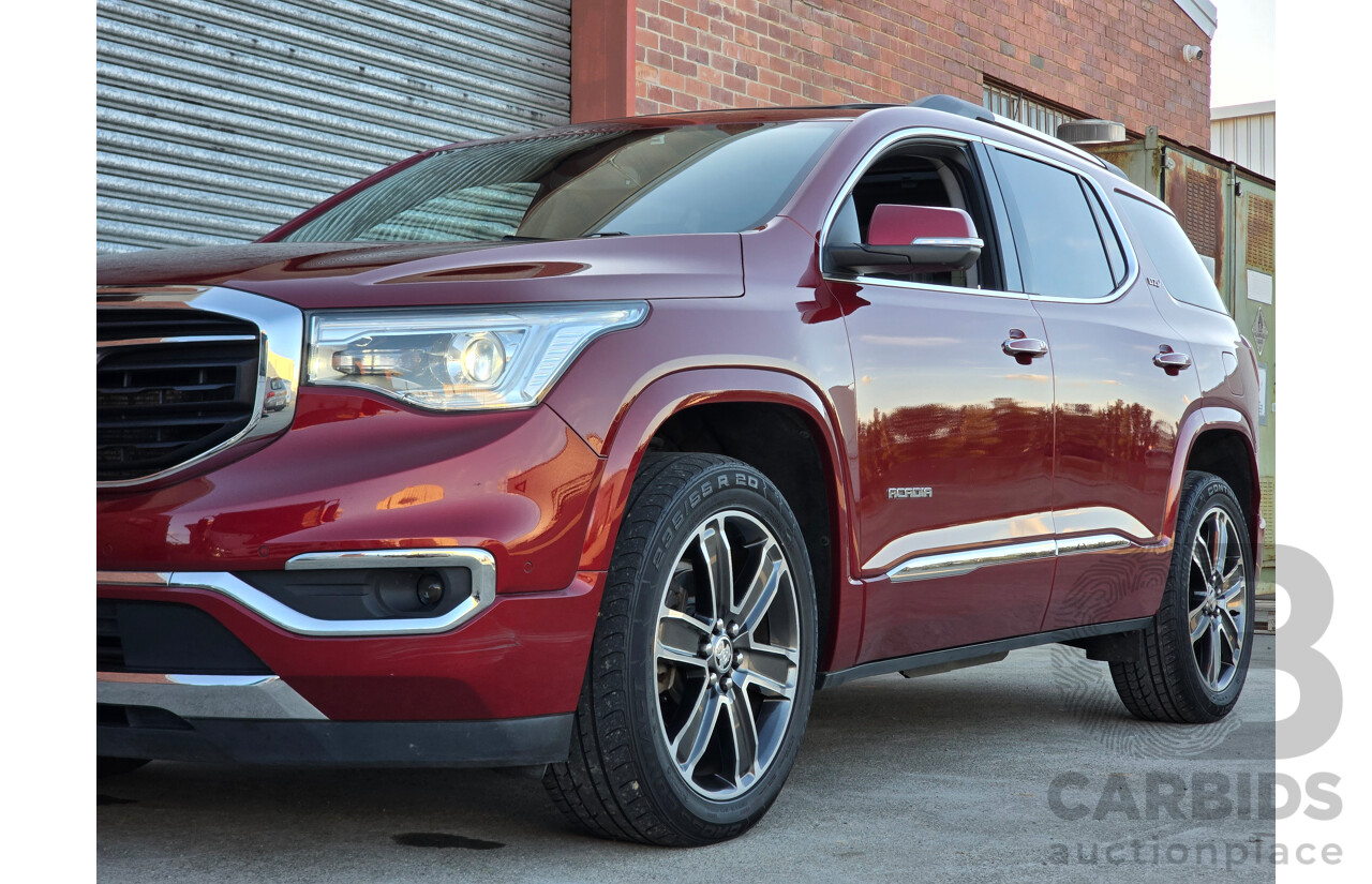 10/2018 Holden Acadia LTZ-V (AWD) MY19 AC 4d Wagon Glory Red V6 3.6L - 7 Seater