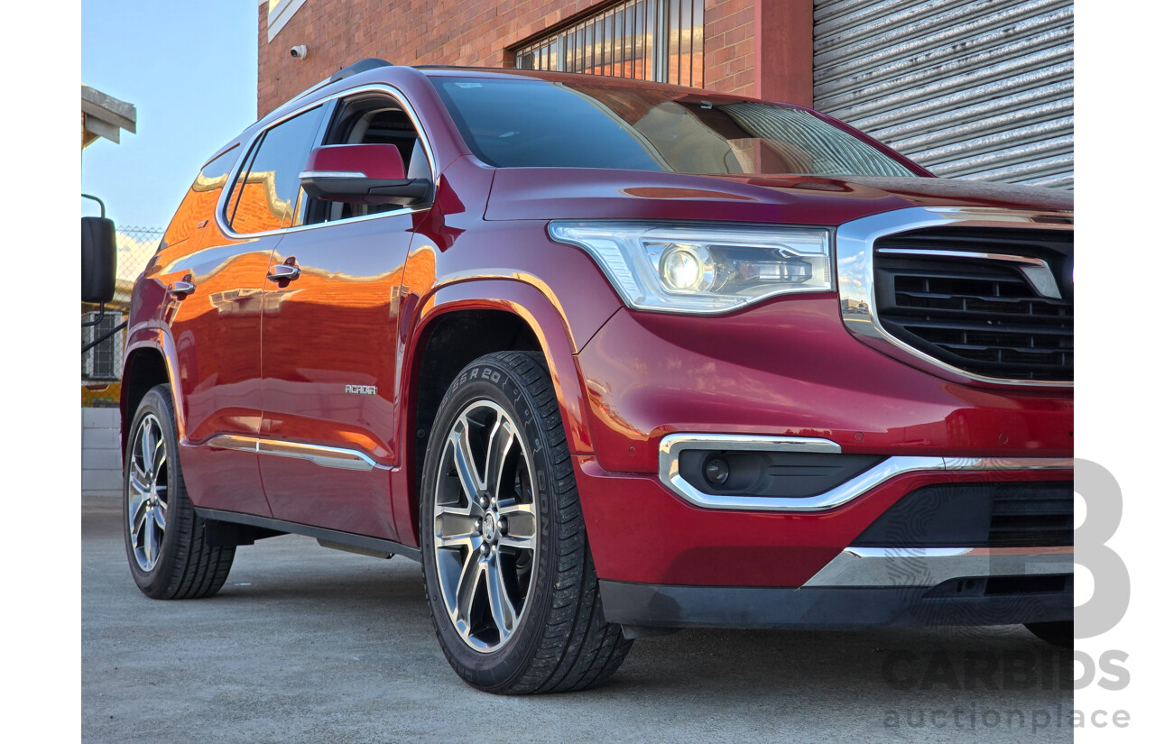 10/2018 Holden Acadia LTZ-V (AWD) MY19 AC 4d Wagon Glory Red V6 3.6L - 7 Seater