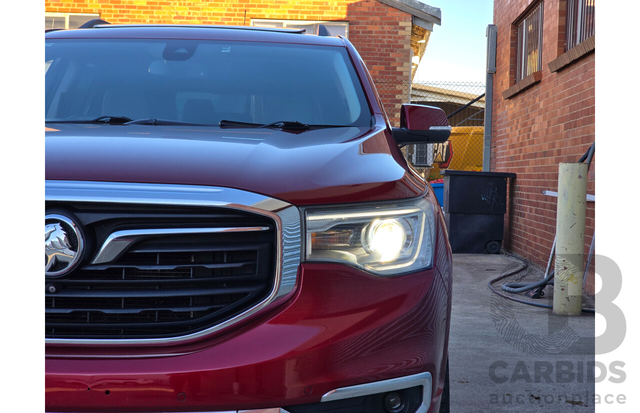 10/2018 Holden Acadia LTZ-V (AWD) MY19 AC 4d Wagon Glory Red V6 3.6L - 7 Seater