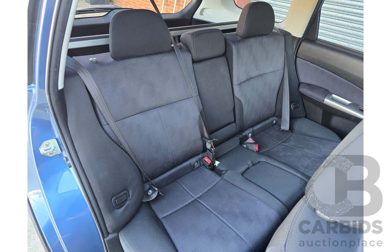 8/2010 Subaru Forester XS (AWD) MY10 4d Wagon Newport Blue Pearl 2.5L
