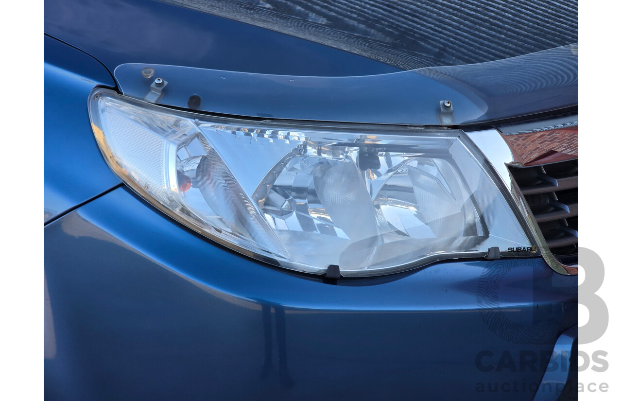 8/2010 Subaru Forester XS (AWD) MY10 4d Wagon Newport Blue Pearl 2.5L