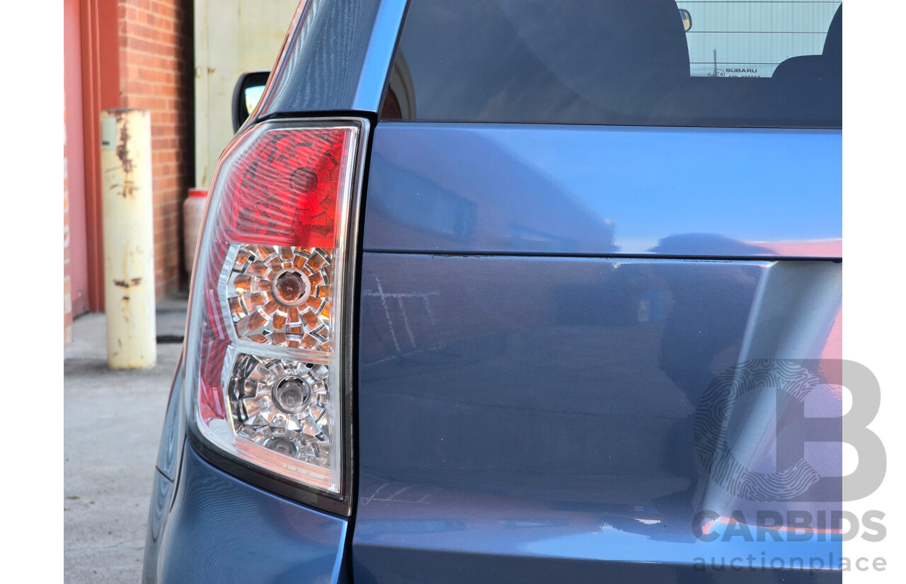 8/2010 Subaru Forester XS (AWD) MY10 4d Wagon Newport Blue Pearl 2.5L