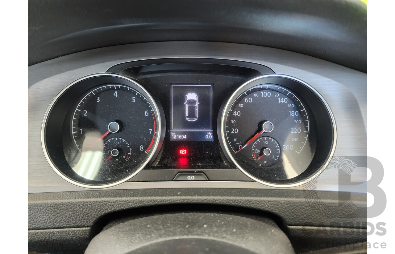 10/2014 Volkswagen Golf 90 TSI AU MY15 5d Hatchback Silver 1.4L