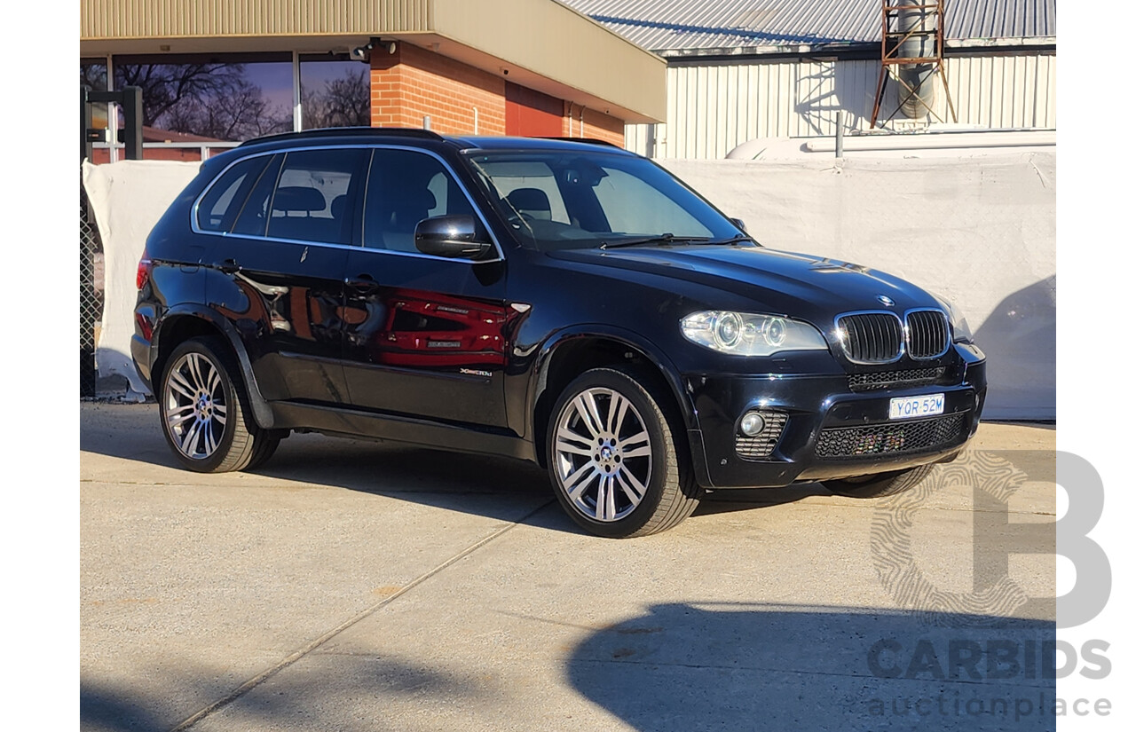 6/2012 Bmw X5 Xdrive 30d E70 MY12 UPGRADE 4d Wagon Black 3.0L