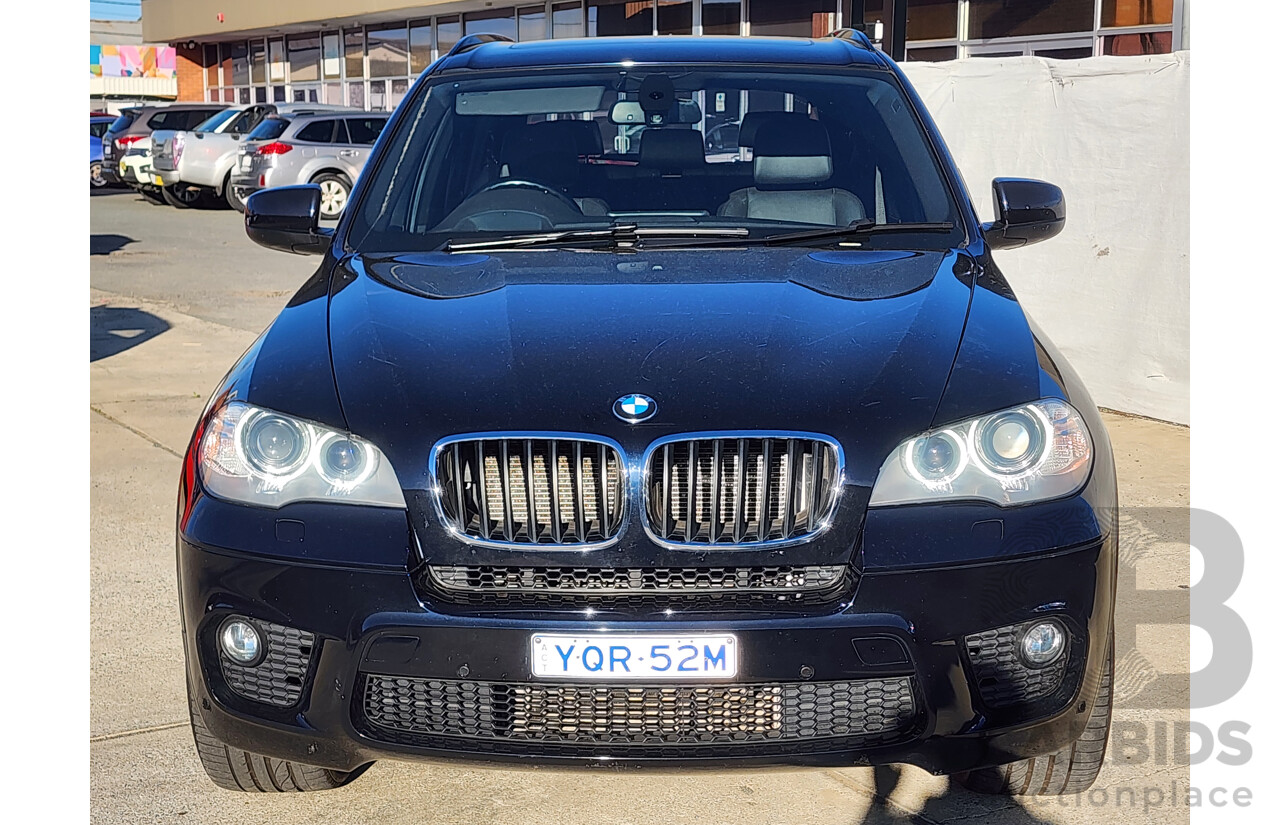6/2012 Bmw X5 Xdrive 30d E70 MY12 UPGRADE 4d Wagon Black 3.0L