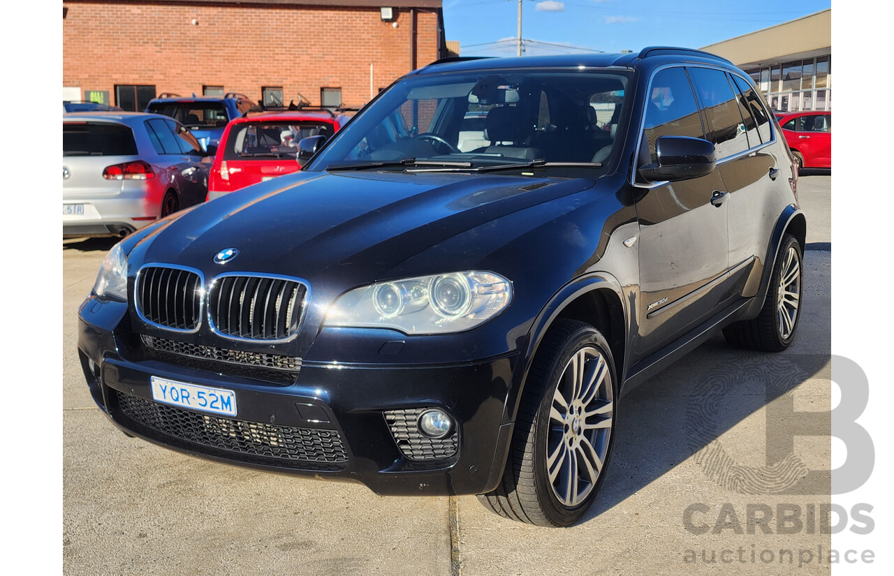 6/2012 Bmw X5 Xdrive 30d E70 MY12 UPGRADE 4d Wagon Black 3.0L