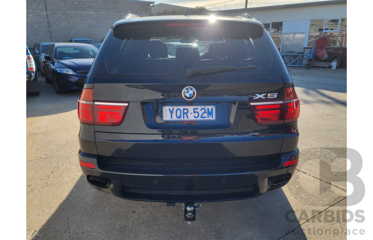 6/2012 Bmw X5 Xdrive 30d E70 MY12 UPGRADE 4d Wagon Black 3.0L