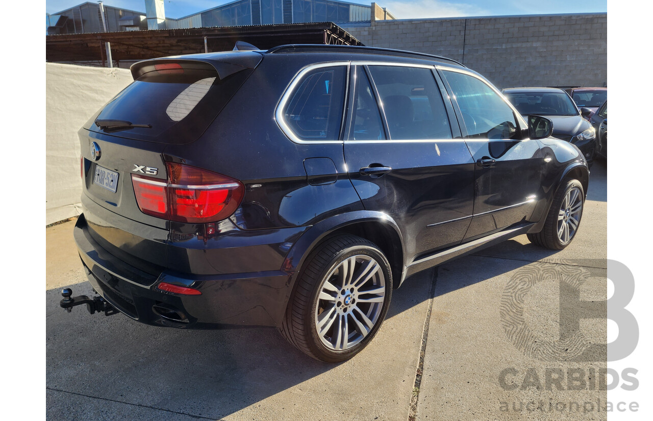 6/2012 Bmw X5 Xdrive 30d E70 MY12 UPGRADE 4d Wagon Black 3.0L