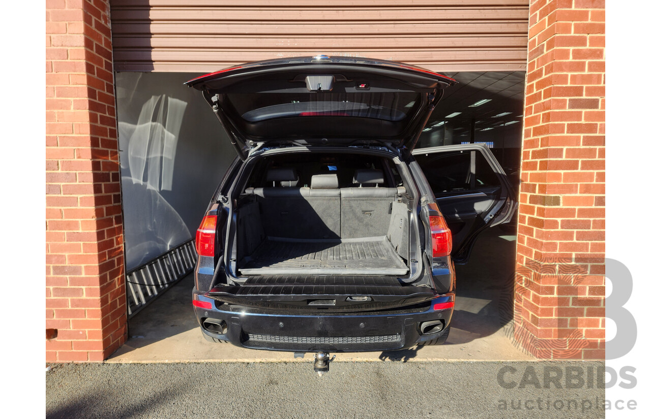 6/2012 Bmw X5 Xdrive 30d E70 MY12 UPGRADE 4d Wagon Black 3.0L