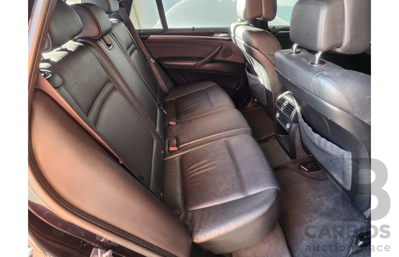 6/2012 Bmw X5 Xdrive 30d E70 MY12 UPGRADE 4d Wagon Black 3.0L
