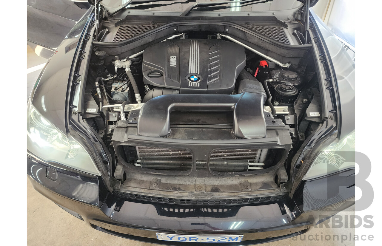 6/2012 Bmw X5 Xdrive 30d E70 MY12 UPGRADE 4d Wagon Black 3.0L