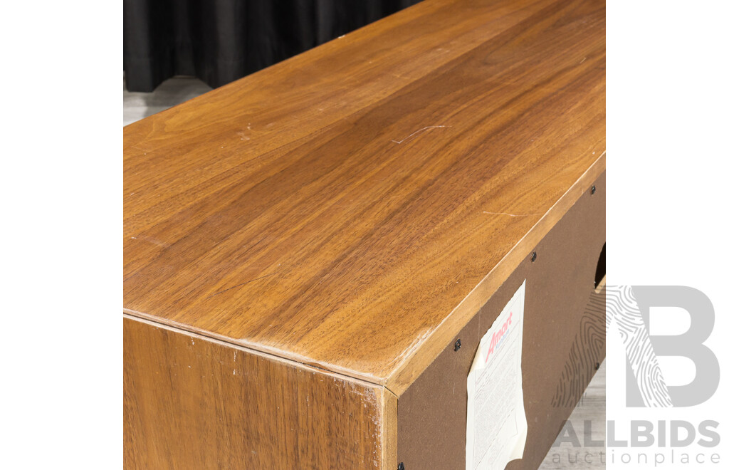 Modern Timber Low Lying Entertainment Unit