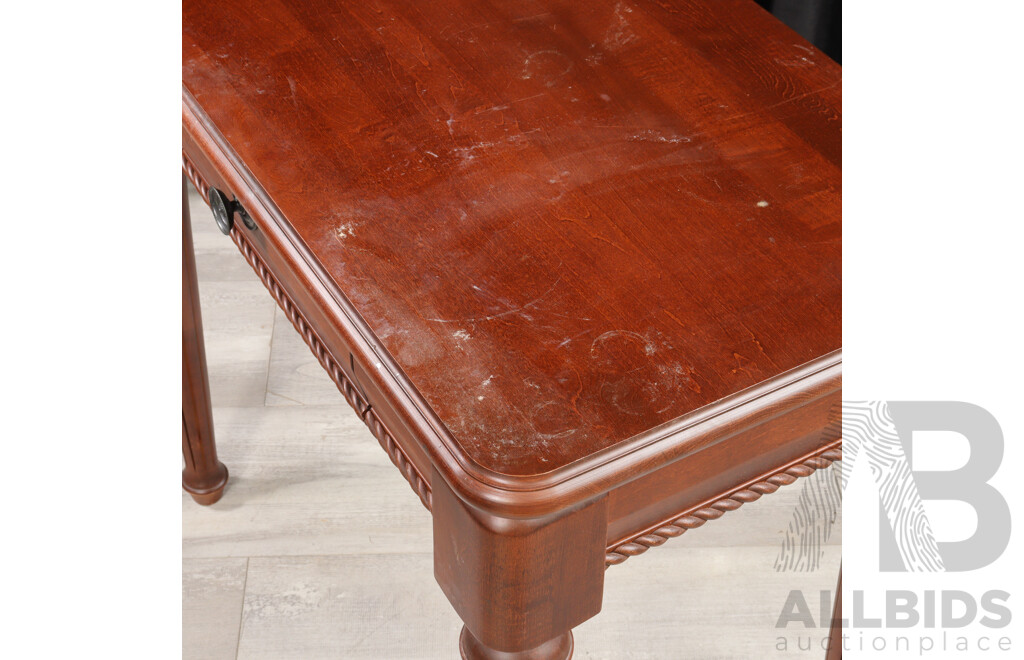Timber Single Drawer Hall Table