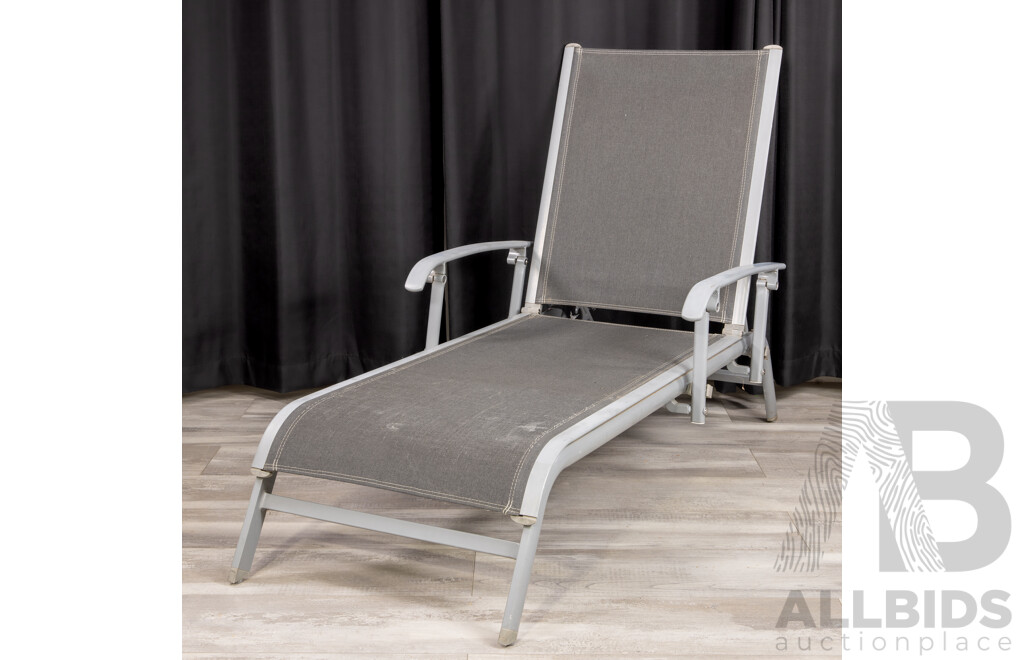 Aluminium Adjustable Sunbed