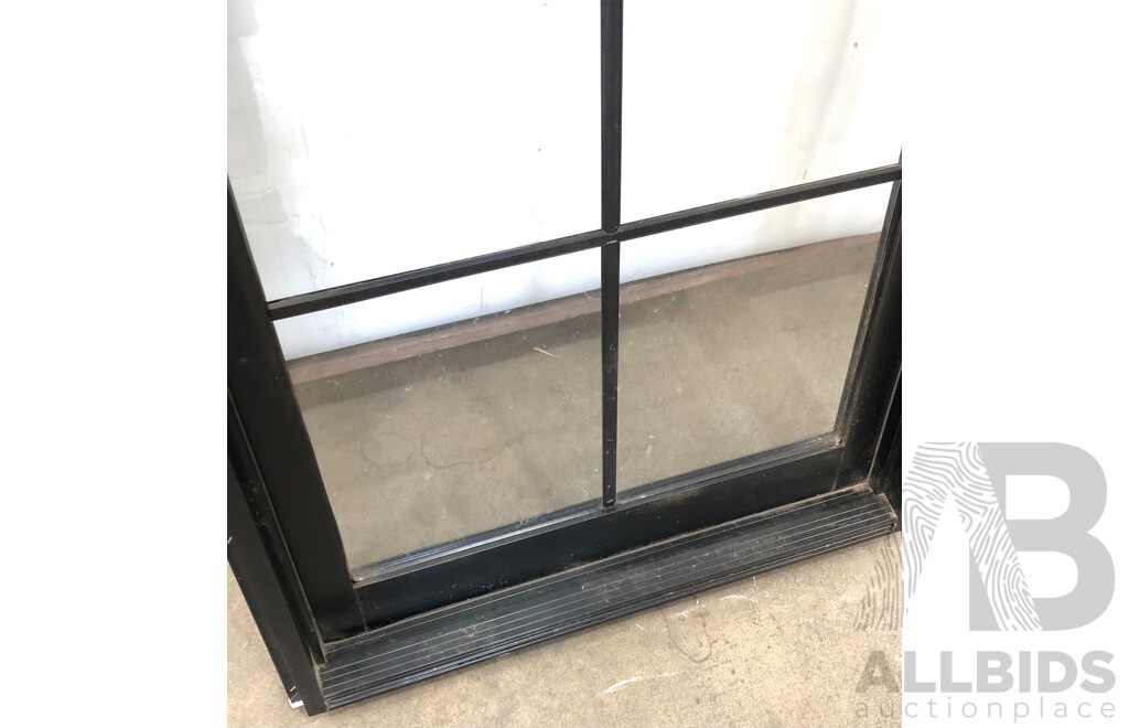 Trend Aluminium and Glass Entry Door with Timber Frame