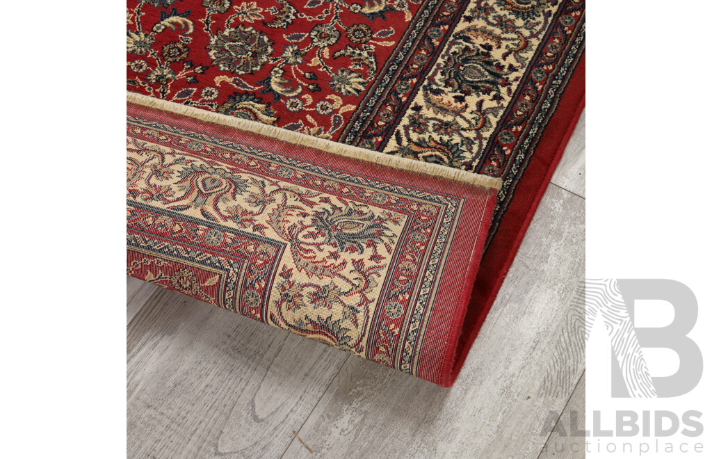 Machine Made Acrylic Rug with Persian Style Design by Royal Antiquities
