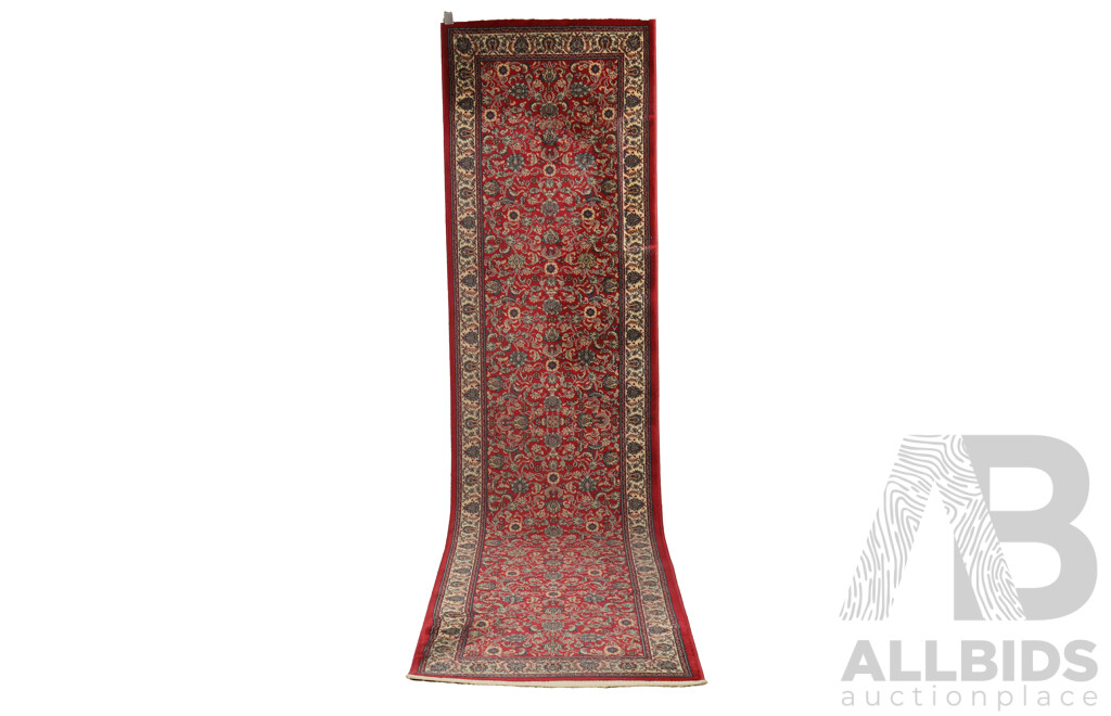 Machine Made Acrylic Runner with Persian Style Design by Royal Antiquities