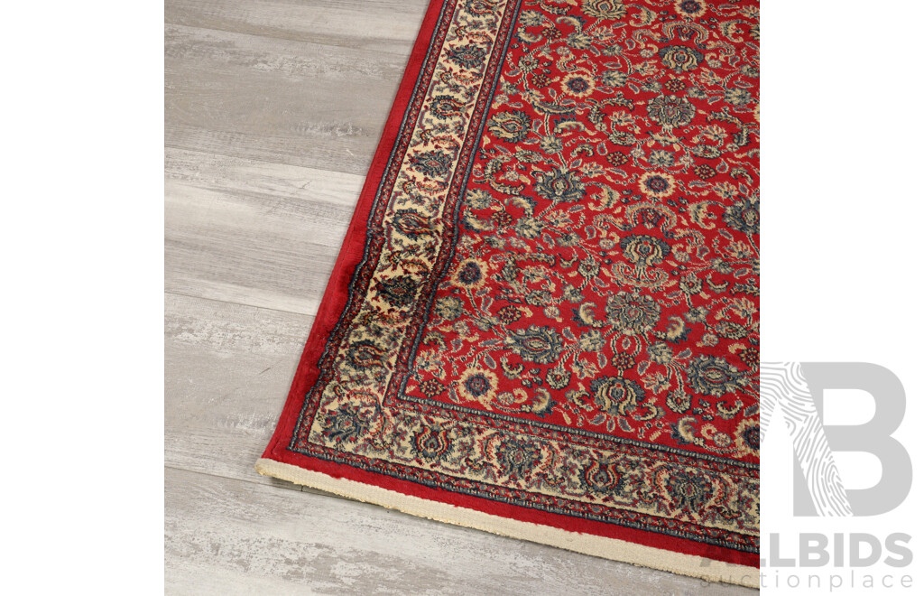 Machine Made Acrylic Runner with Persian Style Design by Royal Antiquities