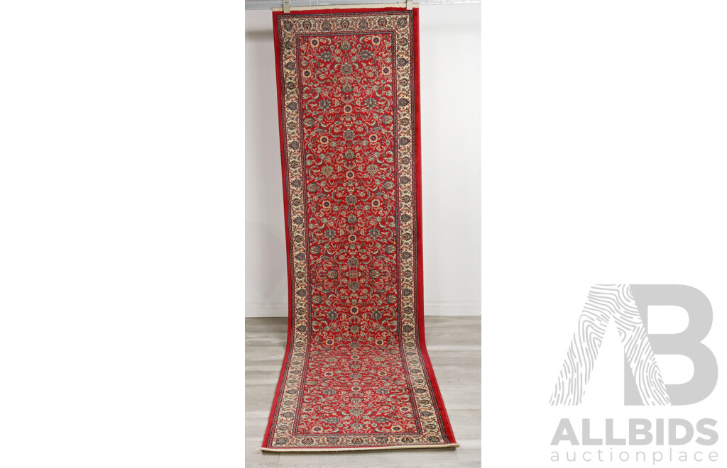 Machine Made Acrylic Runner with Persian Style Design by Royal Antiquities