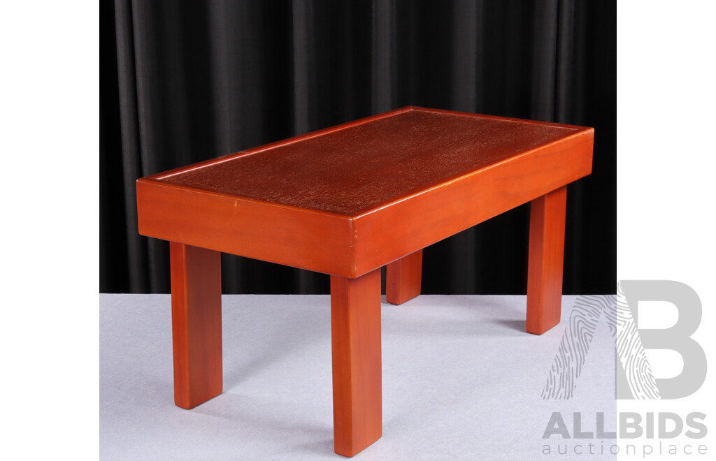 Modern Timber Side Table