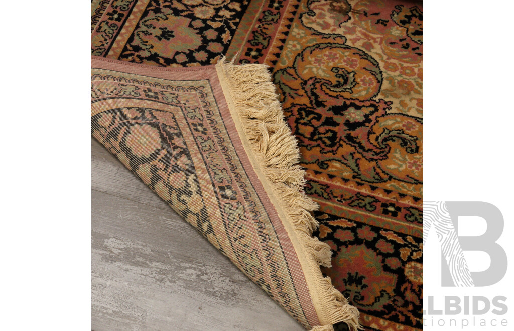 Machine Made Acrylic Carpet with Persian Style Design by Samarin