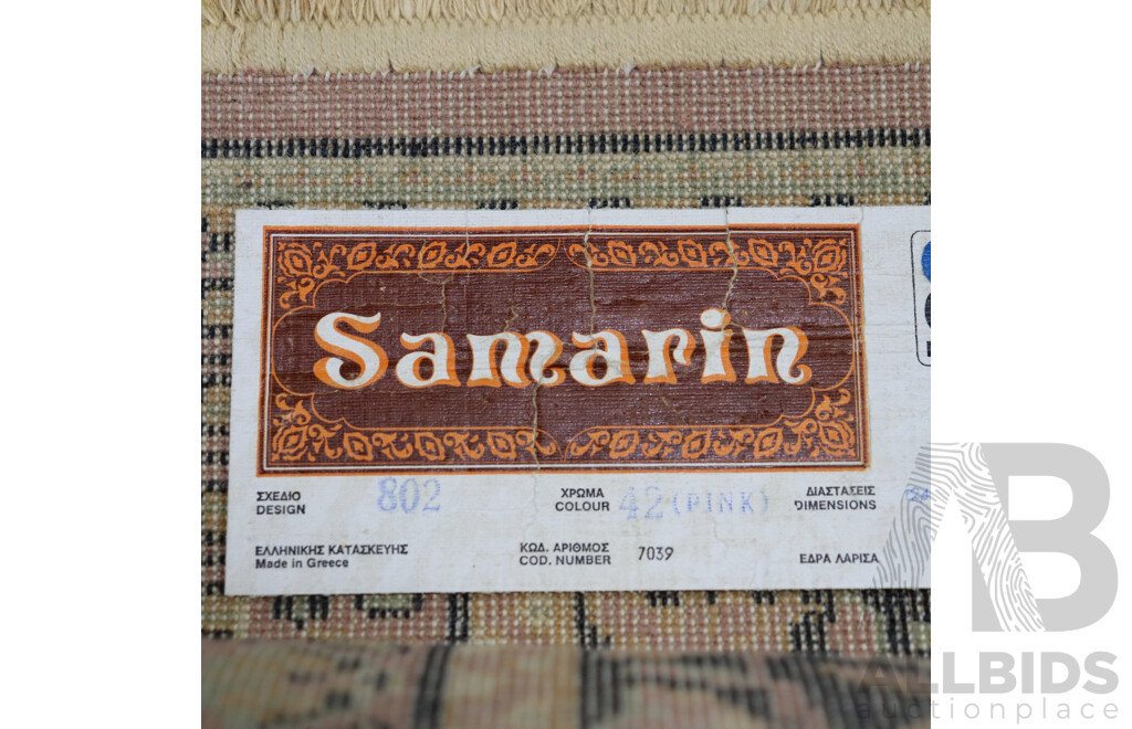 Machine Made Acrylic Carpet with Persian Style Design by Samarin