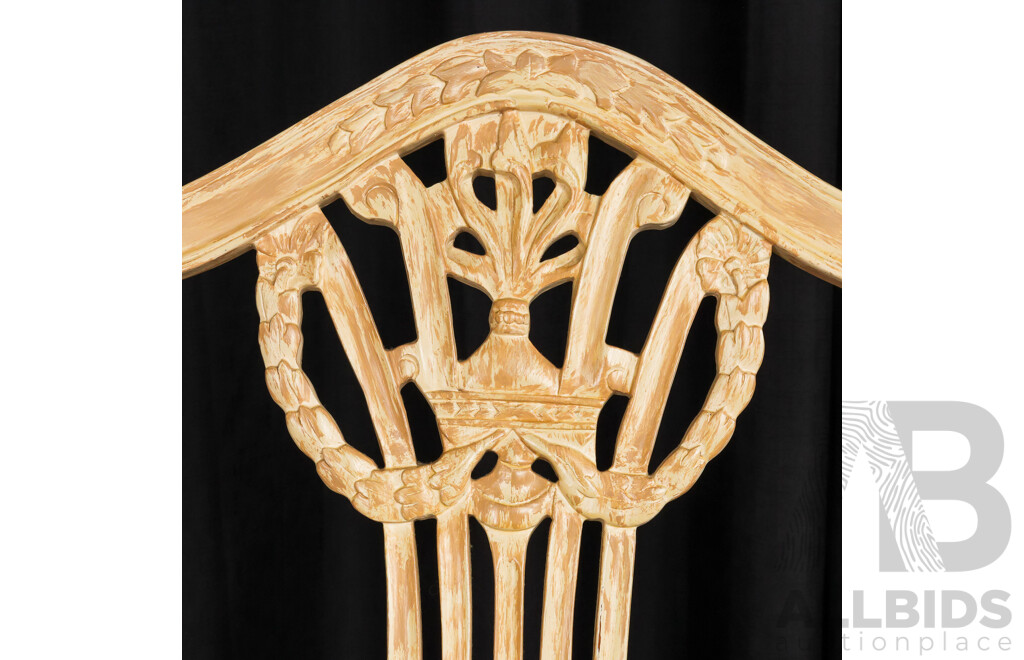 Hepplewhite Style Carver