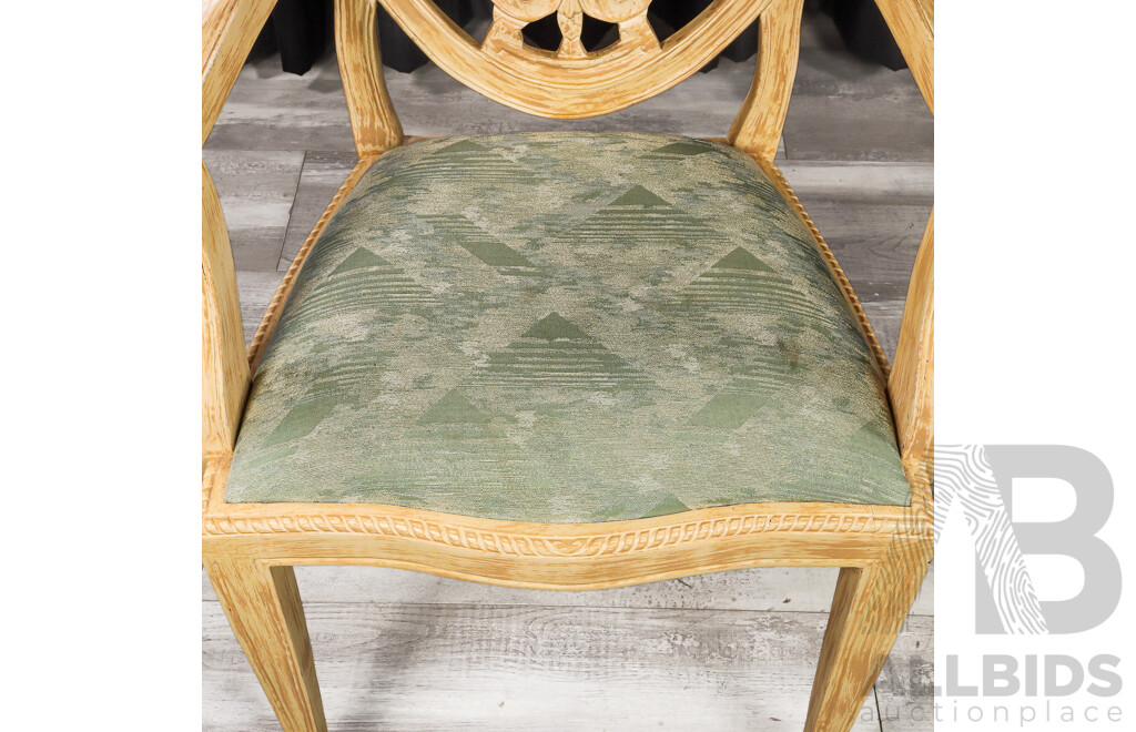 Hepplewhite Style Carver