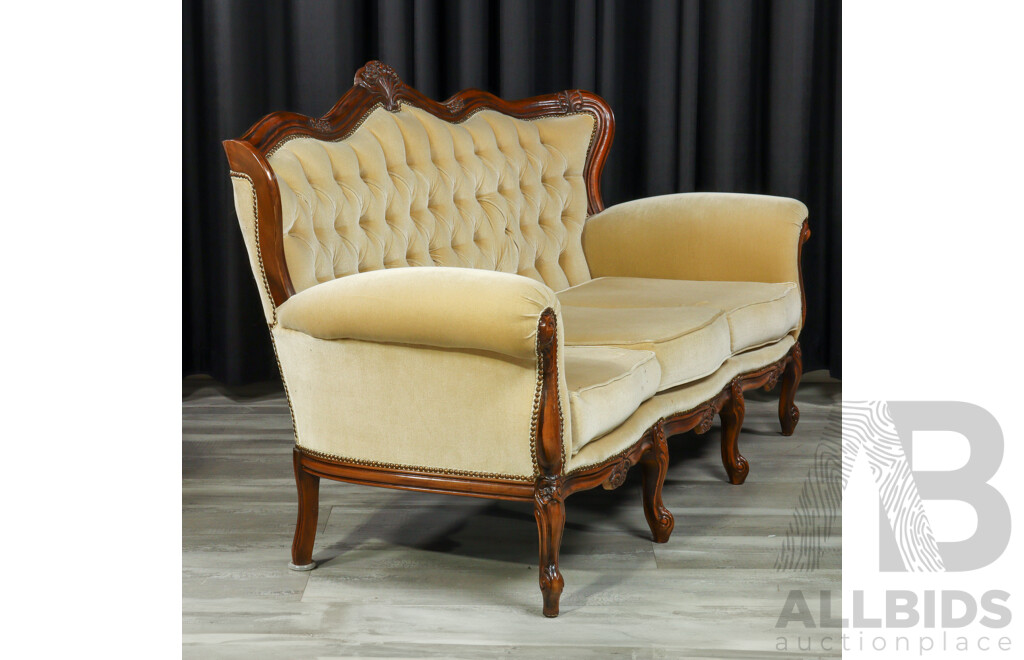Reproduction French Style Upholstered Parlour Suite