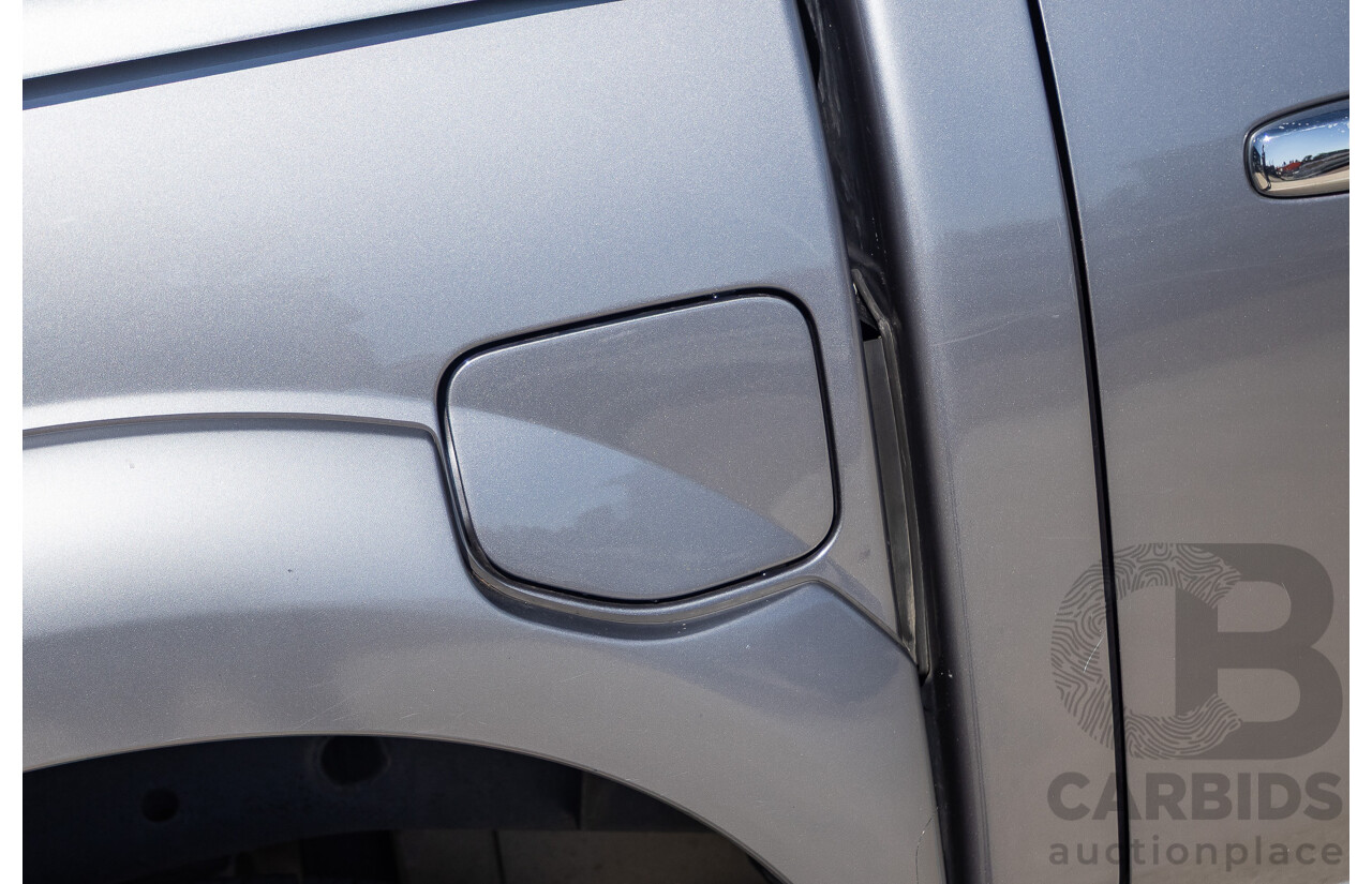 6/2010 Ford Ranger XLT (4x4) PK Dual Cab P/Up Titanium Grey Turbo Diesel 3.0L