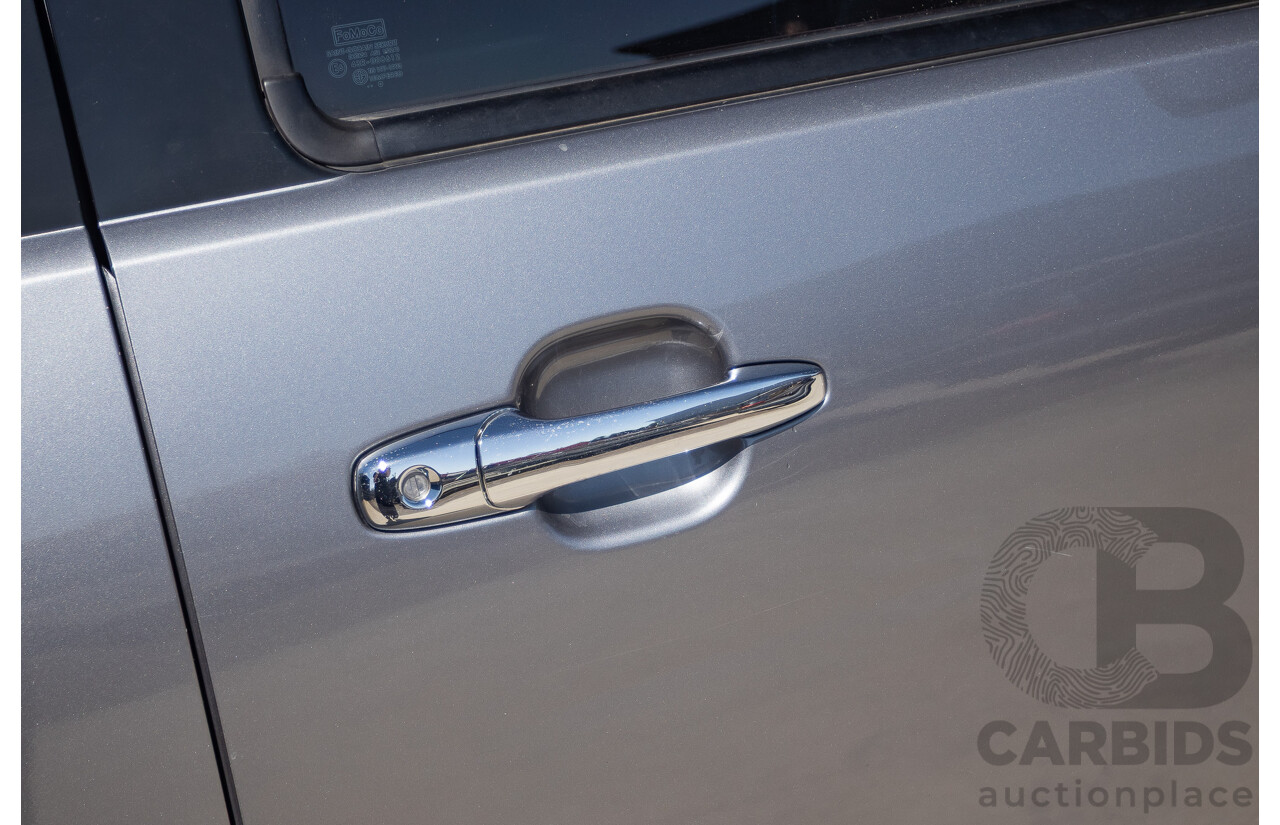 6/2010 Ford Ranger XLT (4x4) PK Dual Cab P/Up Titanium Grey Turbo Diesel 3.0L