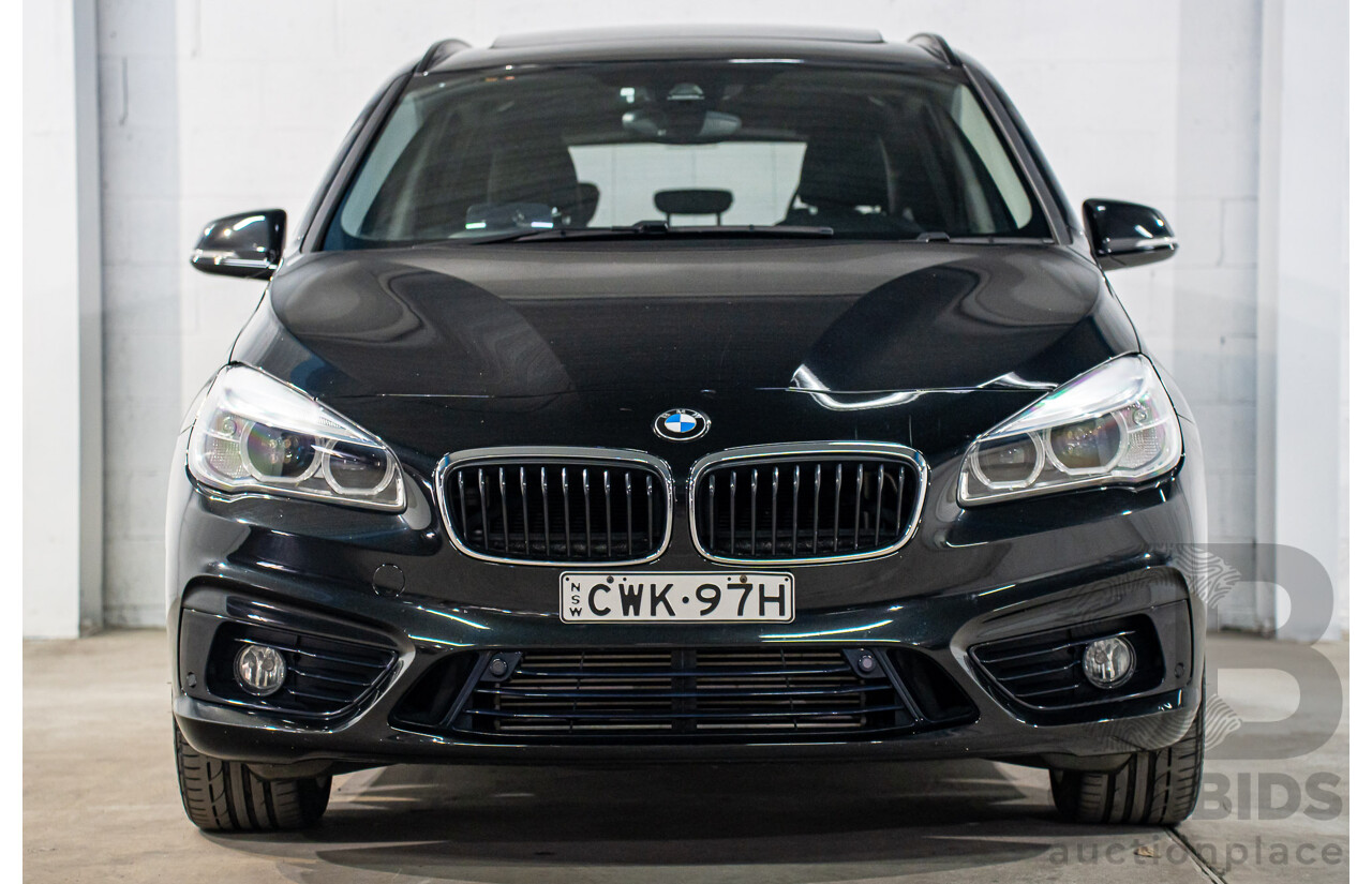 11/2014 BMW 225i Active Tourer Sport Line F45 4d Wagon Black Sapphire Metallic Turbo 2.0L