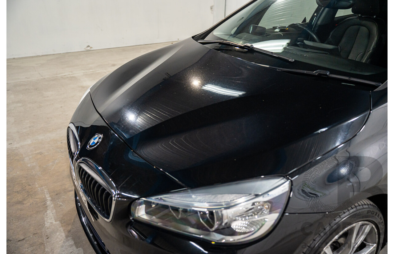 11/2014 BMW 225i Active Tourer Sport Line F45 4d Wagon Black Sapphire Metallic Turbo 2.0L