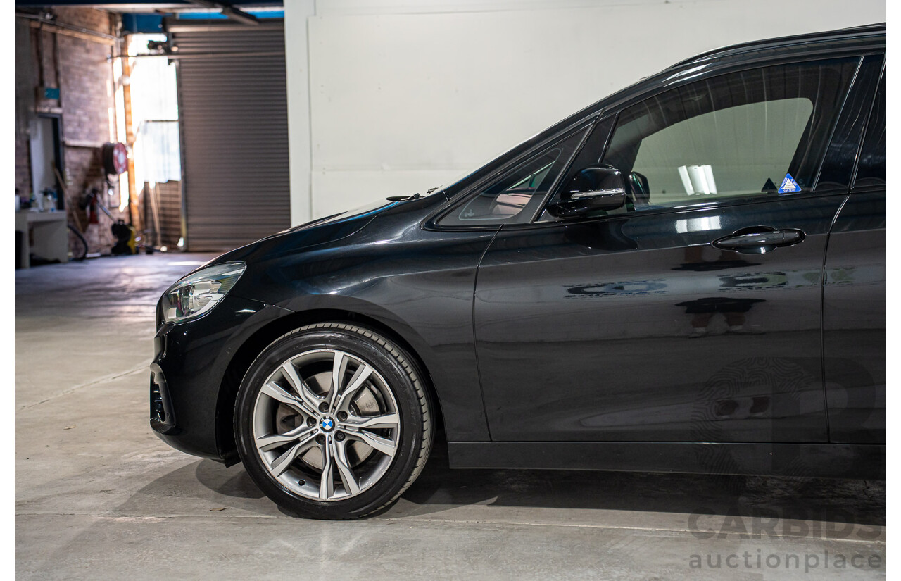 11/2014 BMW 225i Active Tourer Sport Line F45 4d Wagon Black Sapphire Metallic Turbo 2.0L