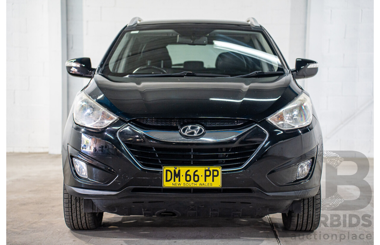 3/2011 Hyundai ix35 Highlander (AWD) LM MY11 4d Wagon Phantom Black Metallic Turbo Diesel 2.0L