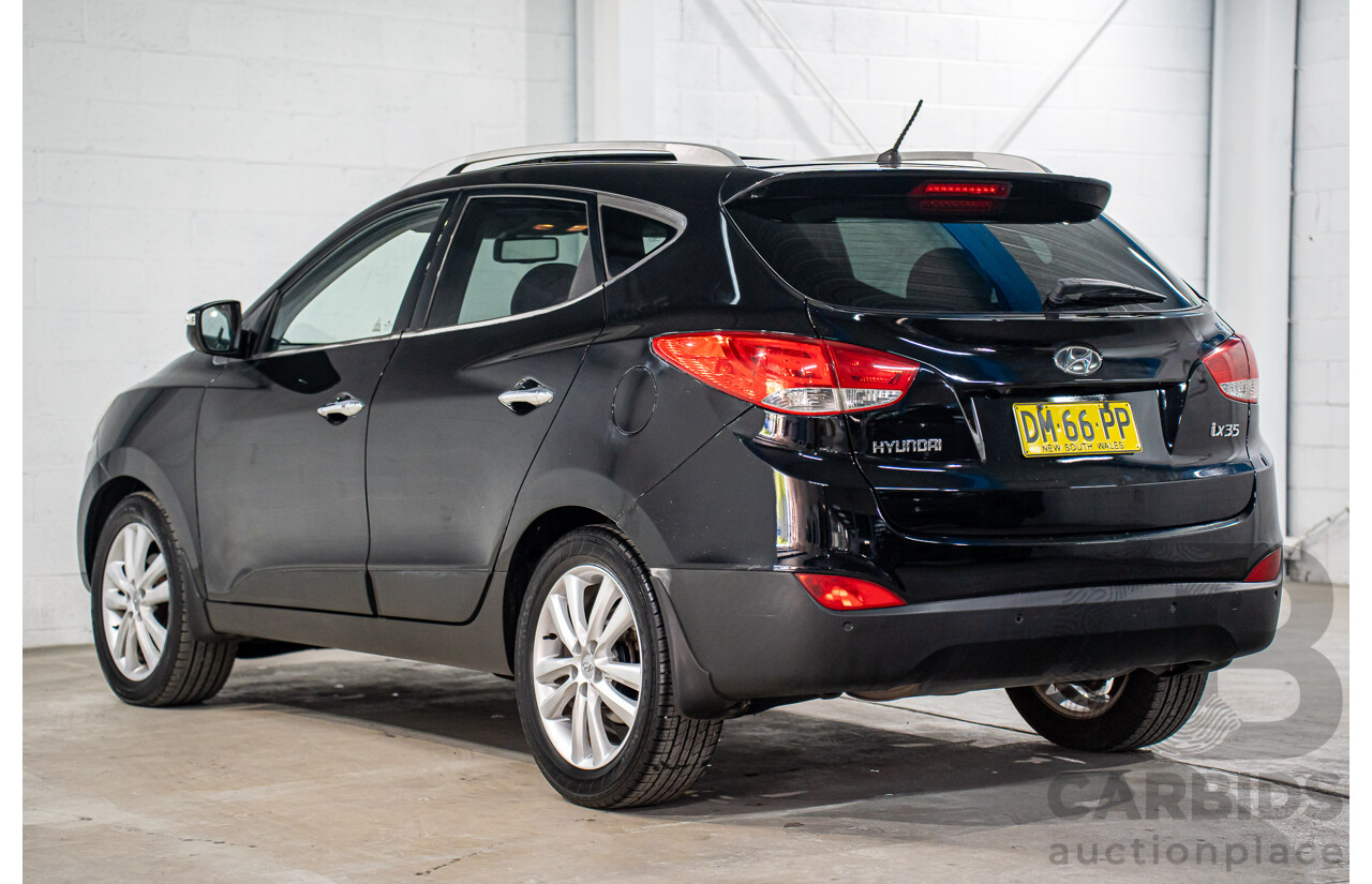 3/2011 Hyundai ix35 Highlander (AWD) LM MY11 4d Wagon Phantom Black Metallic Turbo Diesel 2.0L