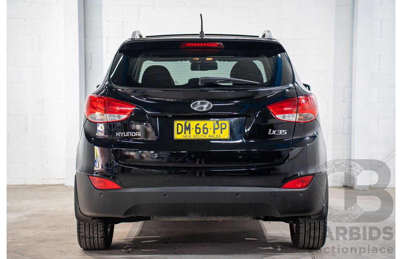 3/2011 Hyundai ix35 Highlander (AWD) LM MY11 4d Wagon Phantom Black Metallic Turbo Diesel 2.0L