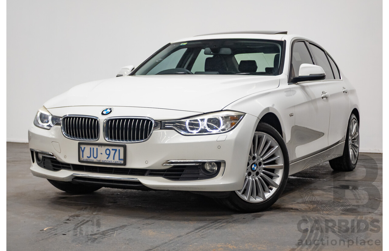05/2012 BMW 328i Luxury Line F30 4D Sedan White 2.0L