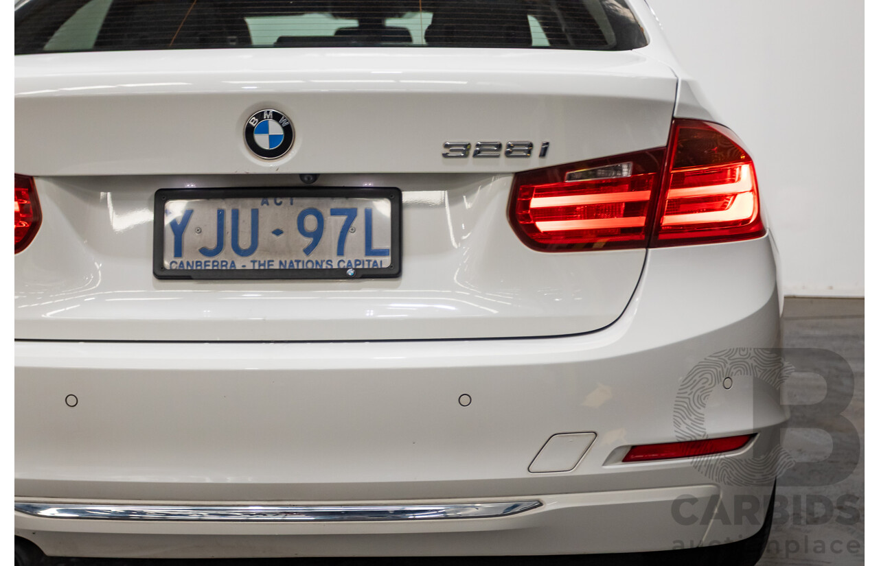 05/2012 BMW 328i Luxury Line F30 4D Sedan White 2.0L