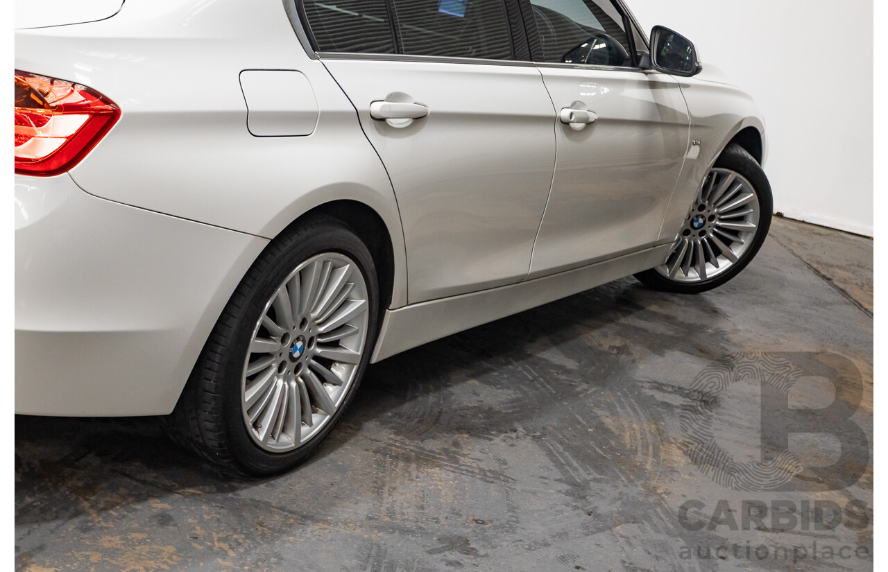 05/2012 BMW 328i Luxury Line F30 4D Sedan White 2.0L