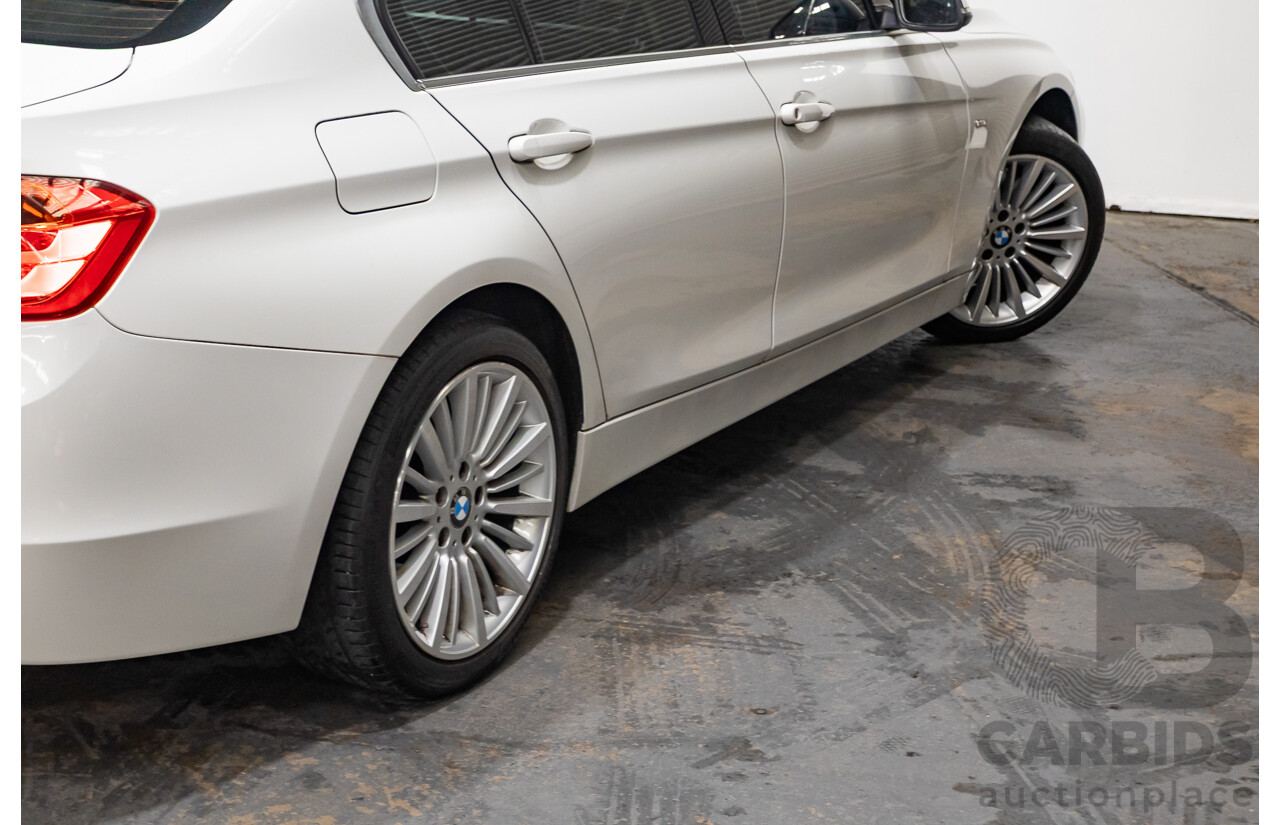 05/2012 BMW 328i Luxury Line F30 4D Sedan White 2.0L