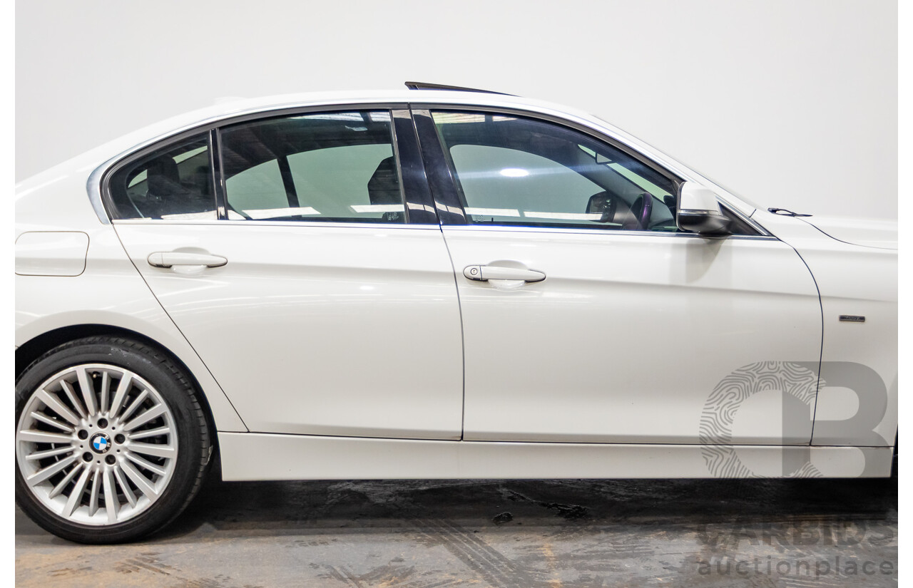 05/2012 BMW 328i Luxury Line F30 4D Sedan White 2.0L