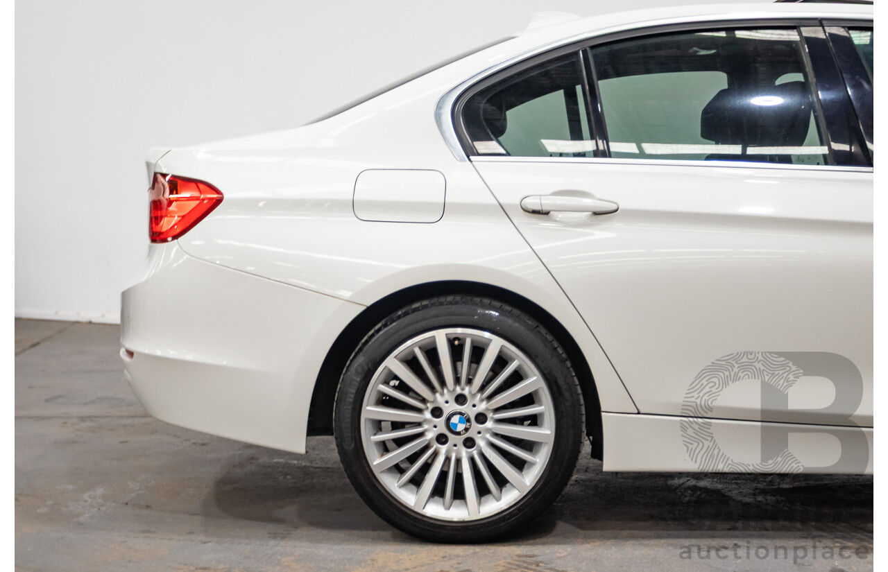 05/2012 BMW 328i Luxury Line F30 4D Sedan White 2.0L