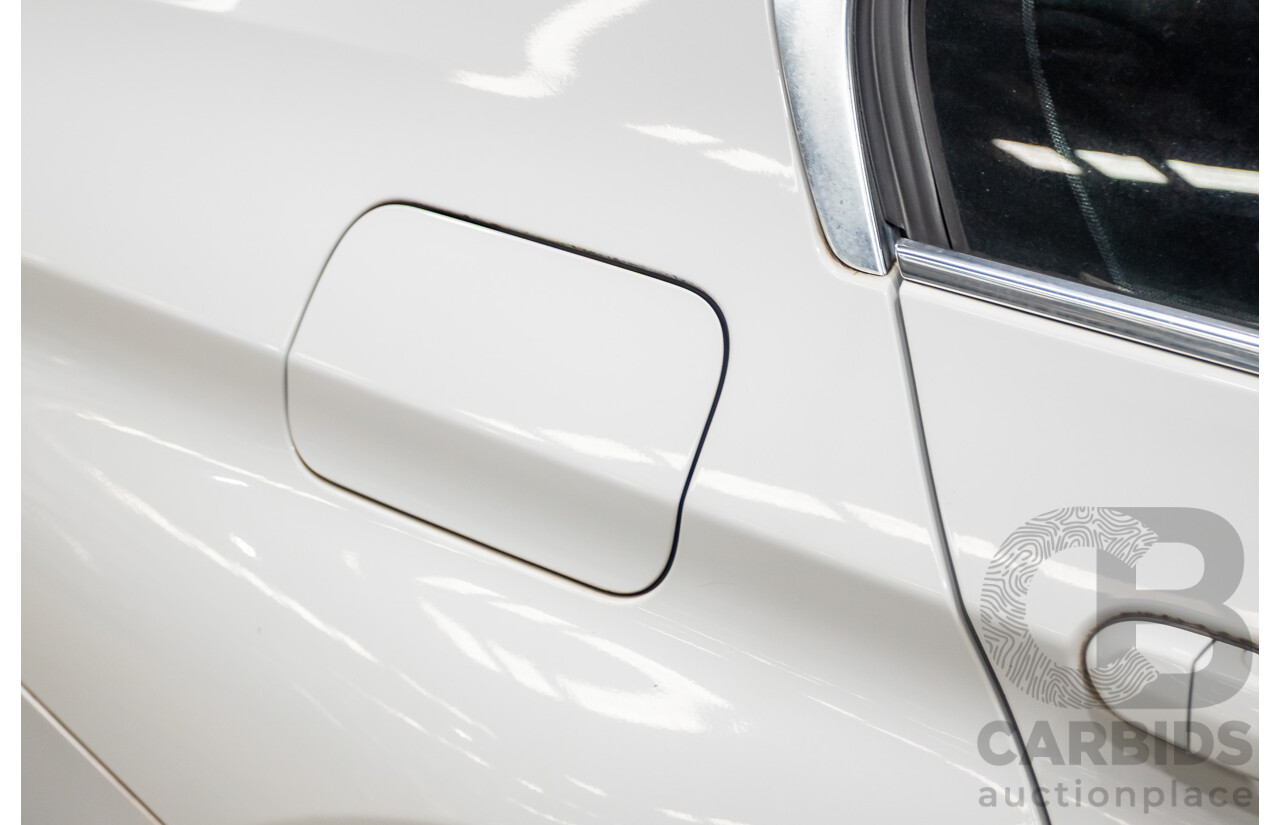 05/2012 BMW 328i Luxury Line F30 4D Sedan White 2.0L