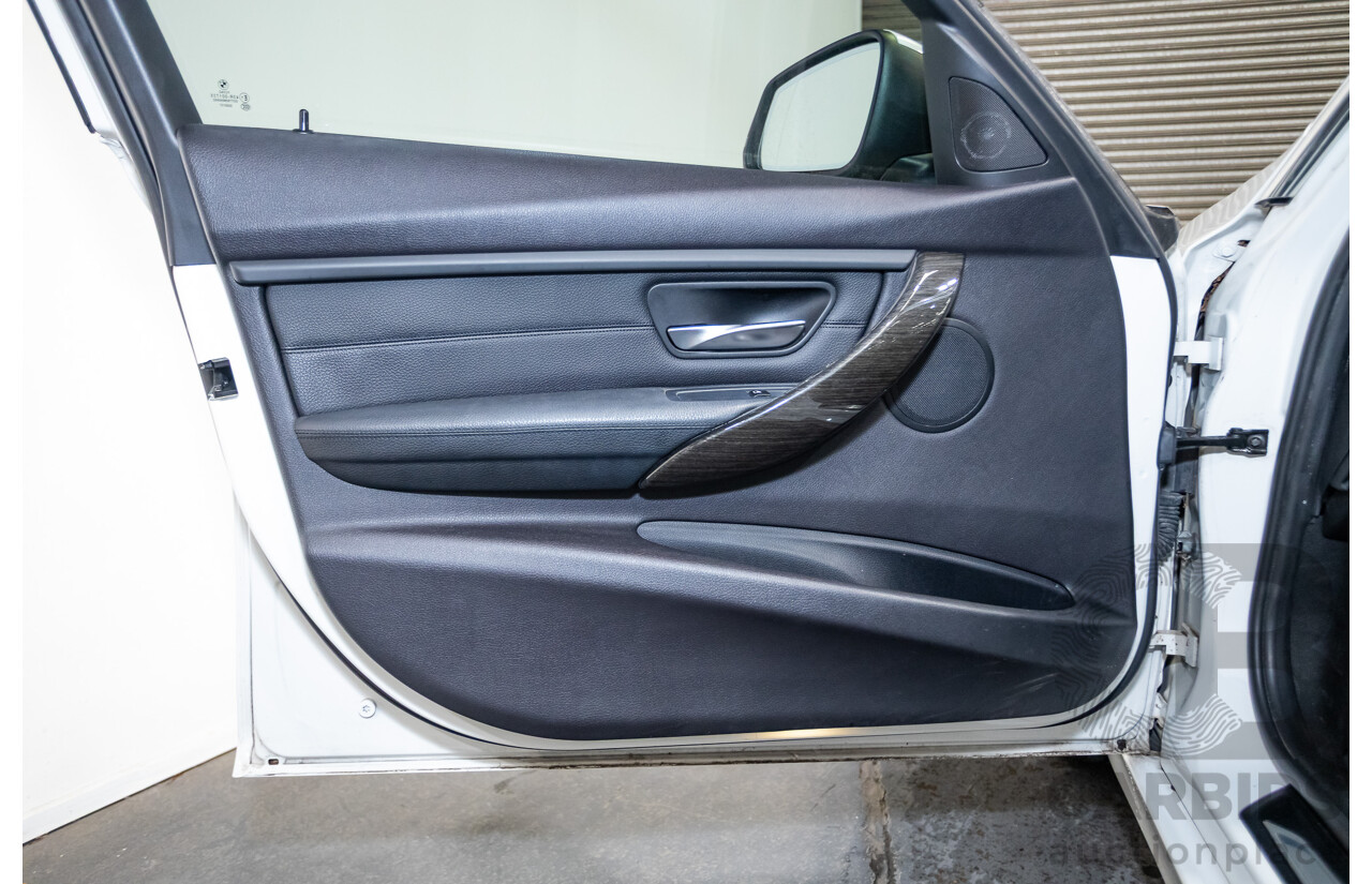 05/2012 BMW 328i Luxury Line F30 4D Sedan White 2.0L