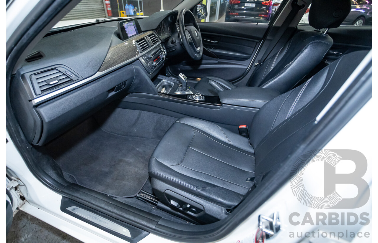 05/2012 BMW 328i Luxury Line F30 4D Sedan White 2.0L