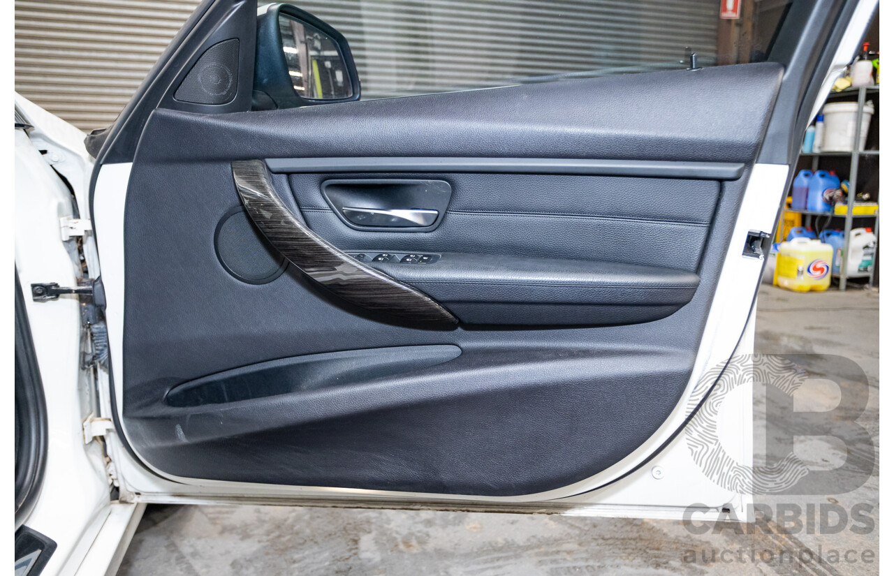 05/2012 BMW 328i Luxury Line F30 4D Sedan White 2.0L